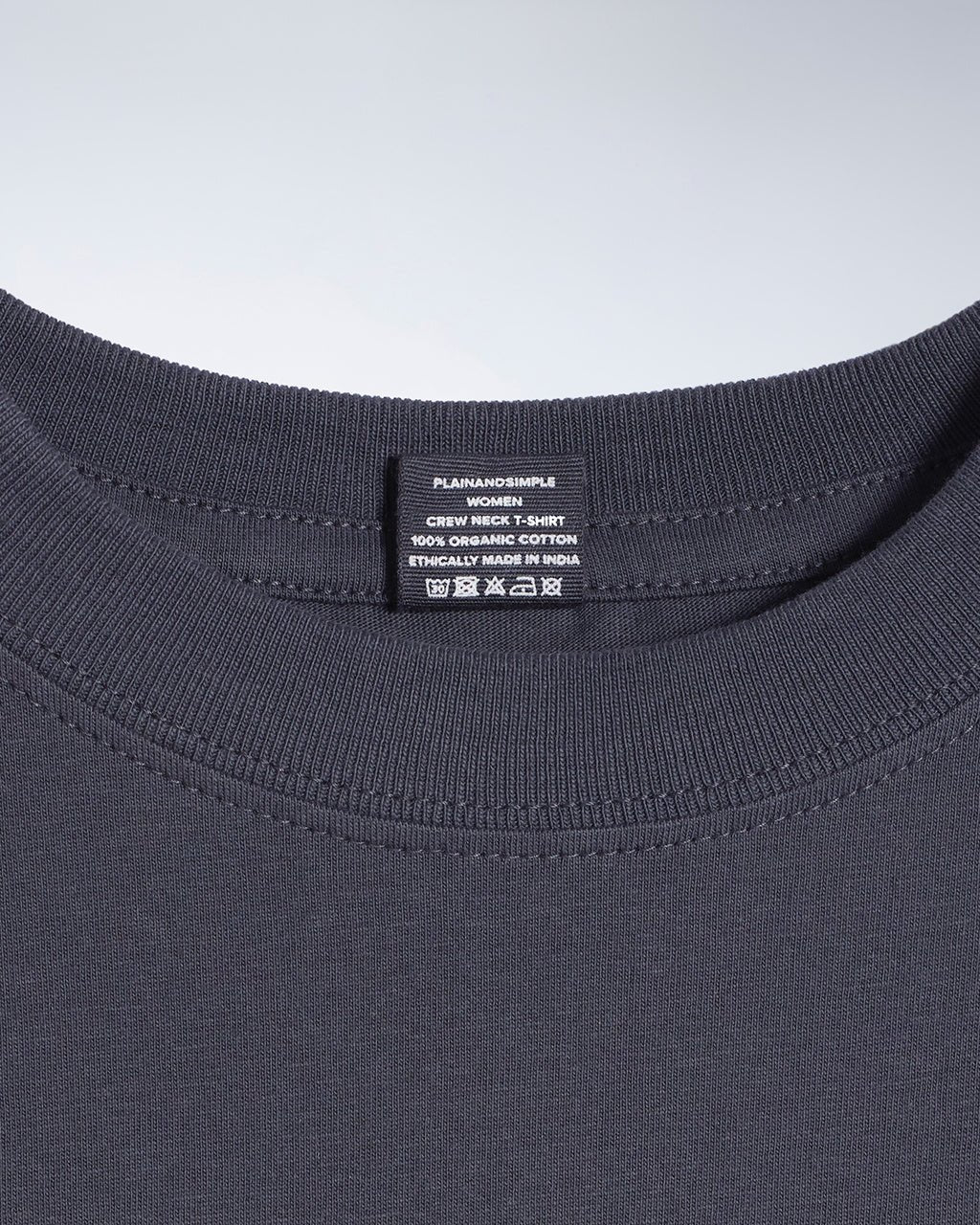 The Crew Neck Tee – Organic Cotton - Bascora