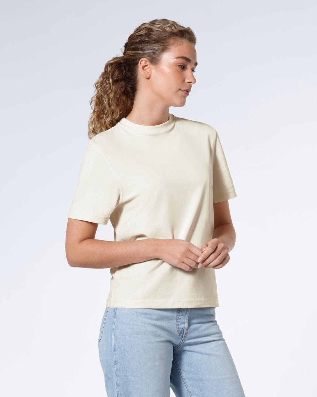 The Crew Neck Tee – Organic Cotton - Bascora