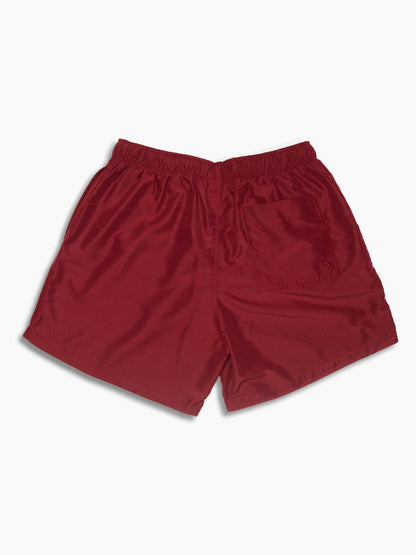 The Extra Swimshorts – Burgundy - Bascora