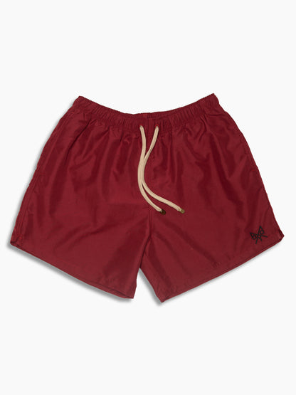 The Extra Swimshorts – Burgundy - Bascora