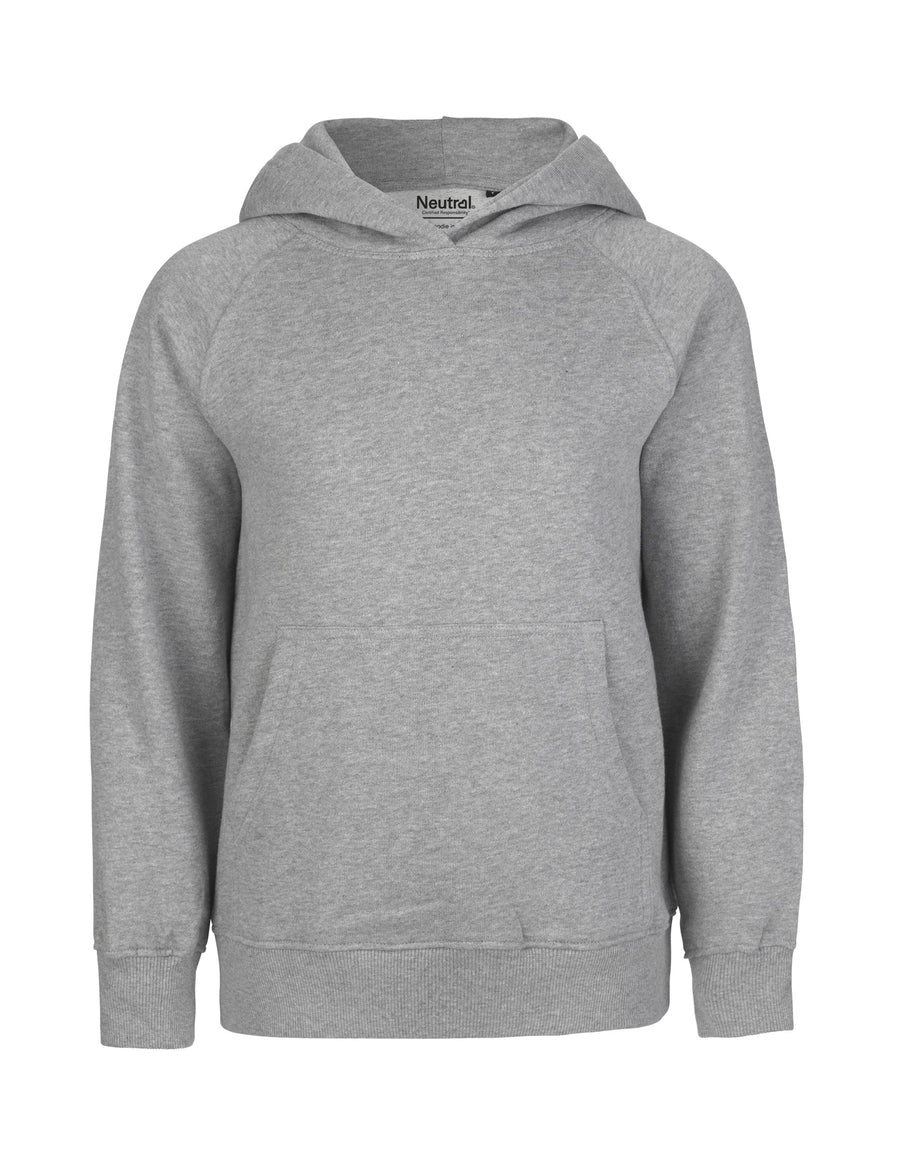 grey Fairtrade Organic Kids Hoodie – Sustainable Kids Hoodie