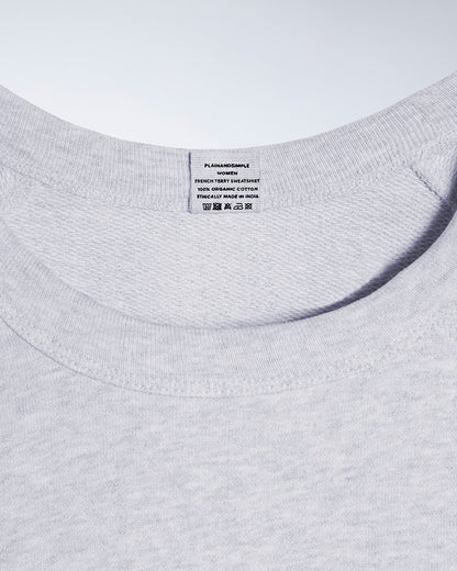 The French Terry Sweatshirt – Women's Organic Cotton - Bascora