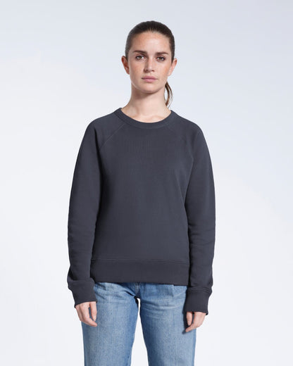 The French Terry Sweatshirt – Women's Organic Cotton - Bascora