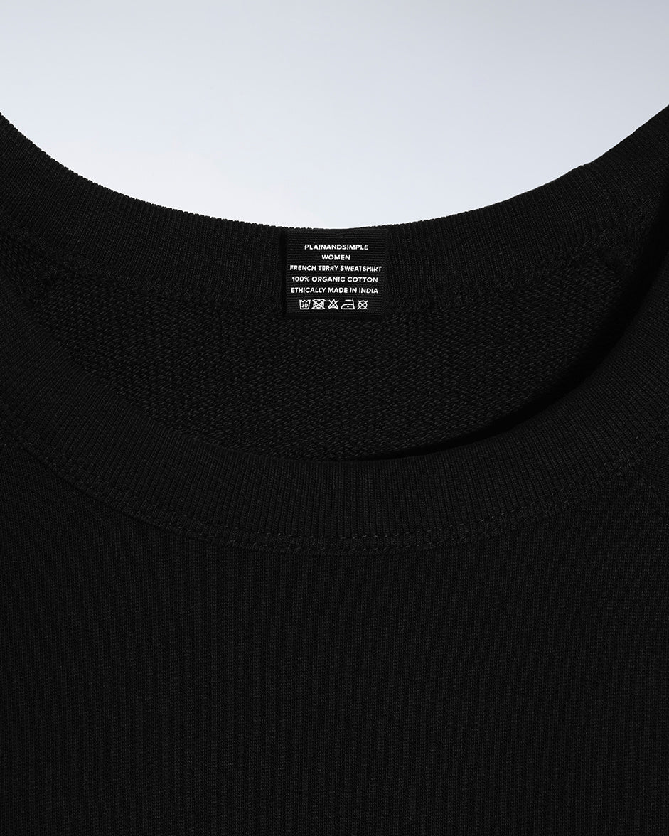 The French Terry Sweatshirt – Women's Organic Cotton - Bascora