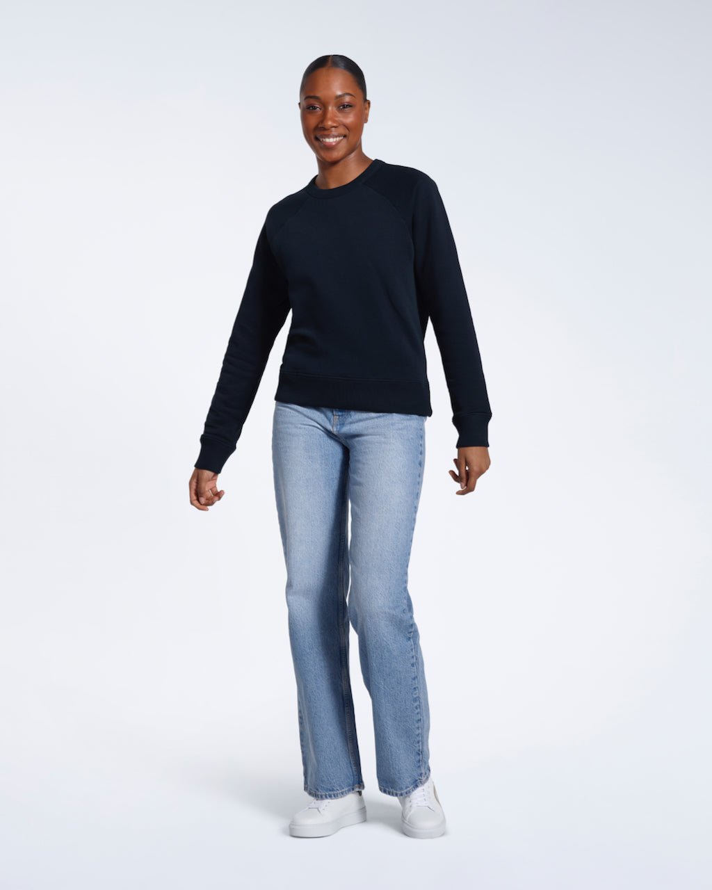 The French Terry Sweatshirt – Women's Organic Cotton - Bascora
