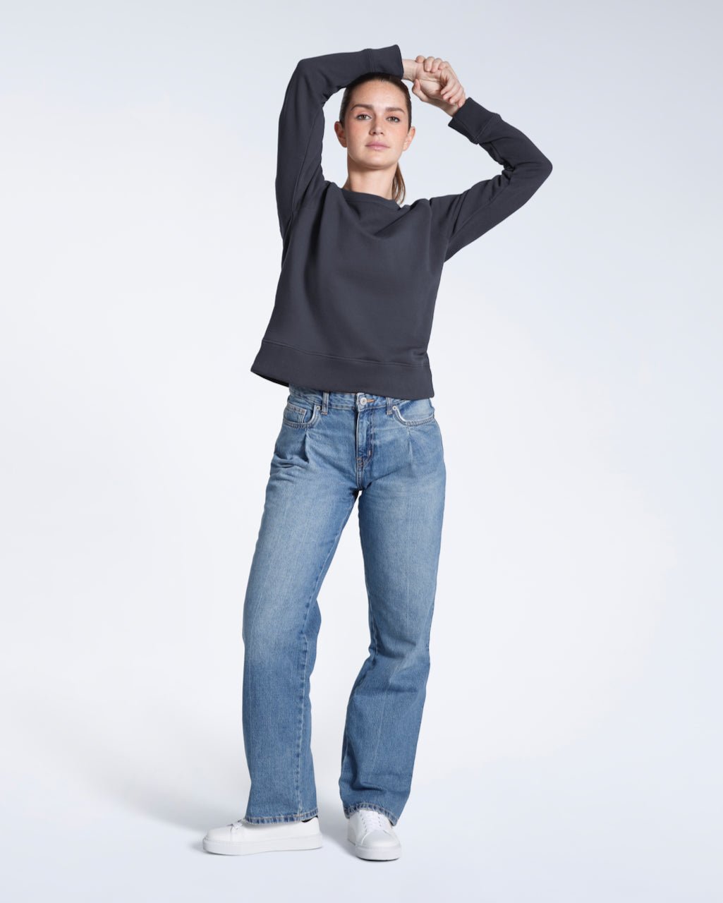 The French Terry Sweatshirt – Women's Organic Cotton - Bascora