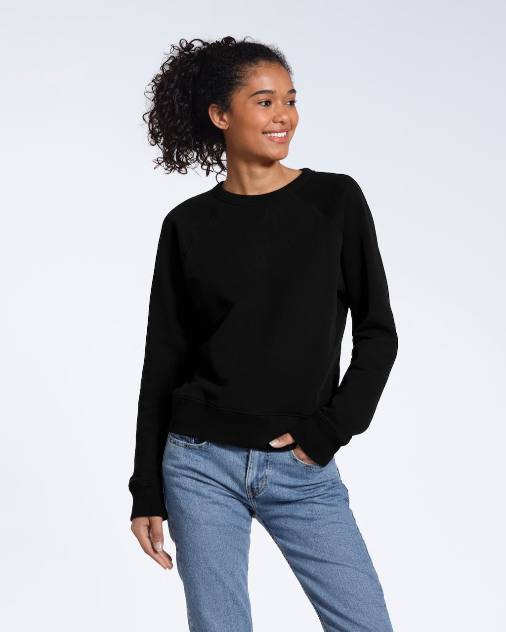 The French Terry Sweatshirt – Women's Organic Cotton - Bascora