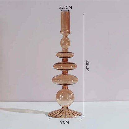 The Glass Candle Holder