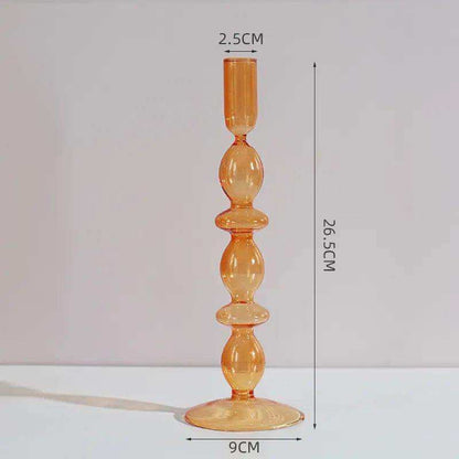 The Glass Candle Holder