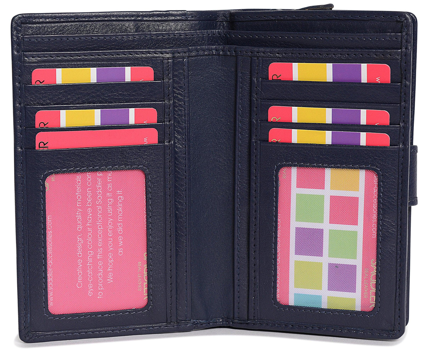 The Holly RFID Leather Wallet by Saddler - Bascora