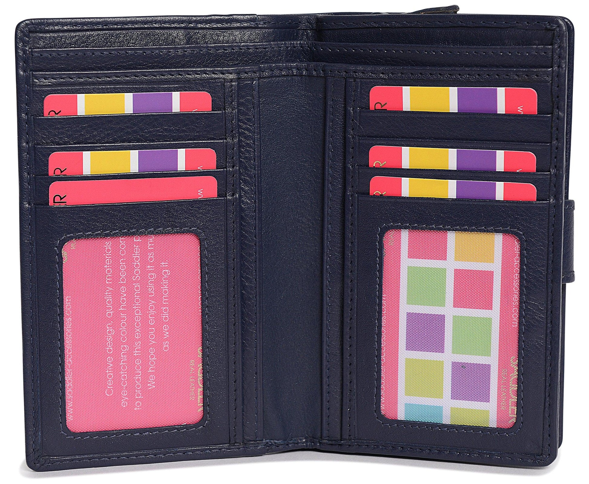 The Holly RFID Leather Wallet by Saddler - Bascora