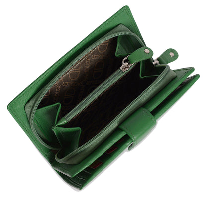 The Holly RFID Leather Wallet by Saddler - Bascora