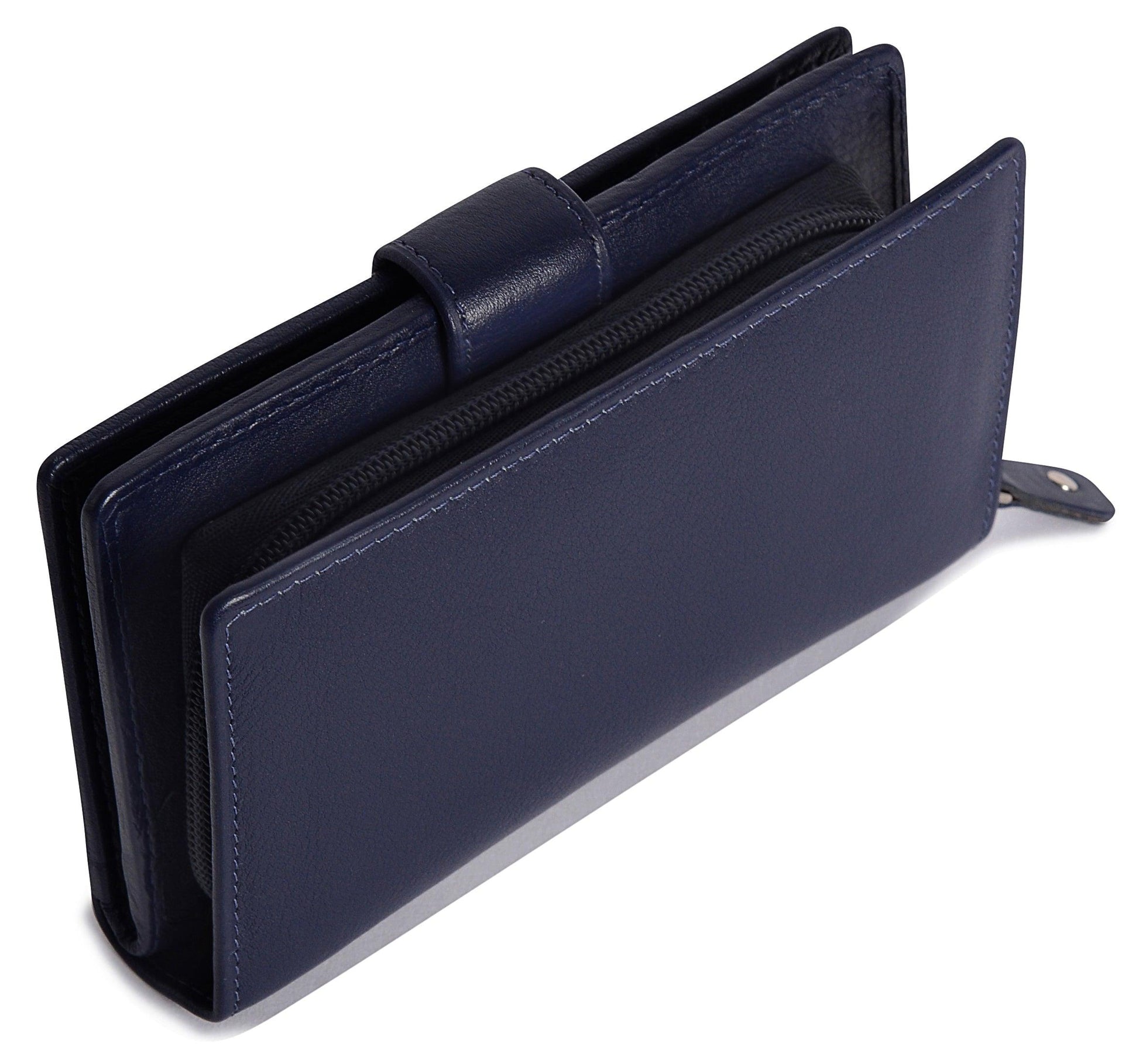 The Holly RFID Leather Wallet by Saddler - Bascora
