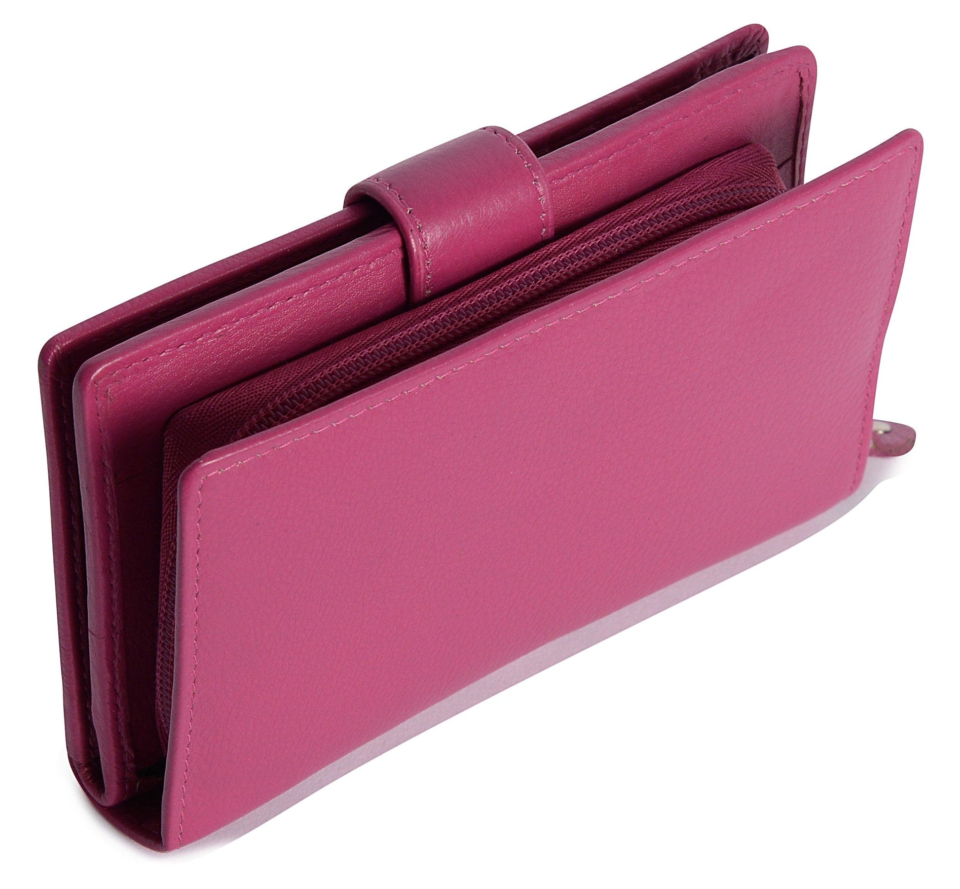 The Holly RFID Leather Wallet by Saddler - Bascora