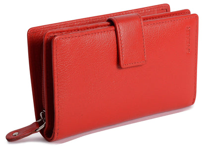 The Holly RFID Leather Wallet by Saddler - Bascora