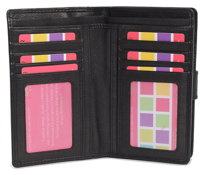The Holly RFID Leather Wallet by Saddler - Bascora