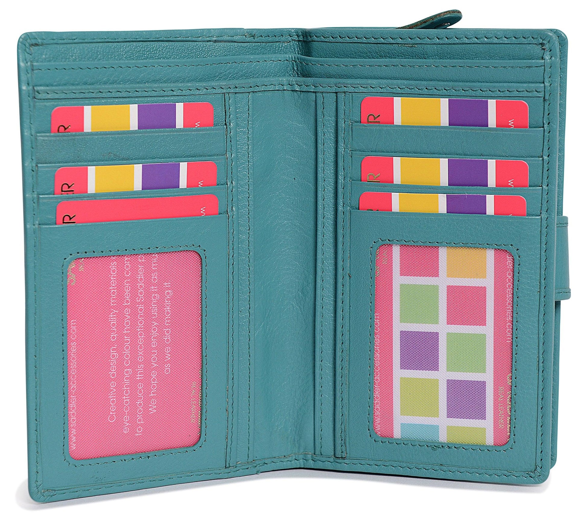 The Holly RFID Leather Wallet by Saddler - Bascora