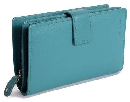 The Holly RFID Leather Wallet by Saddler - Bascora
