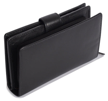 The Holly RFID Leather Wallet by Saddler - Bascora
