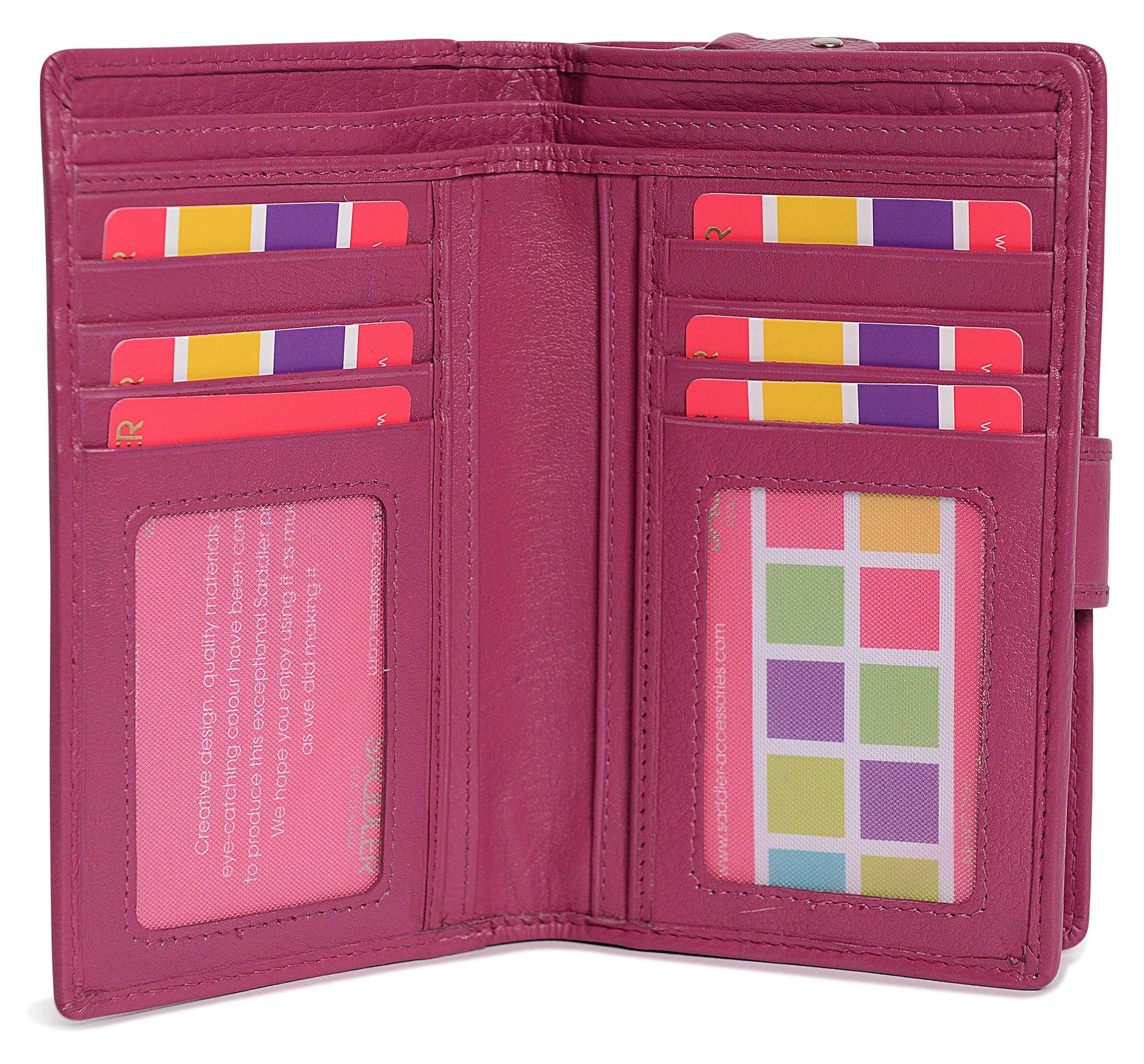 The Holly RFID Leather Wallet by Saddler - Bascora