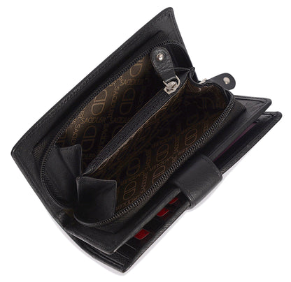 The Holly RFID Leather Wallet by Saddler - Bascora