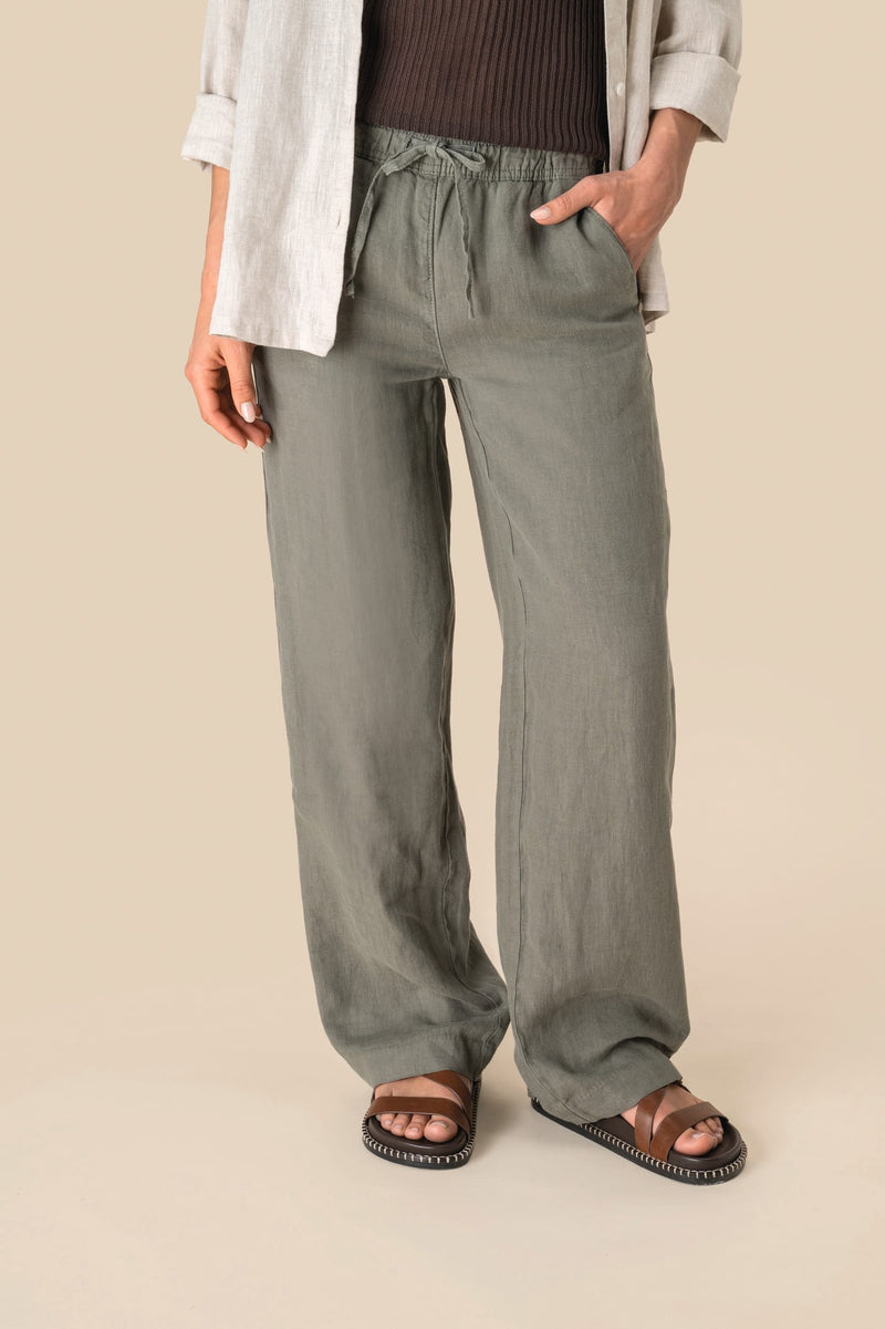 The Linen Trouser – Women's - Bascora