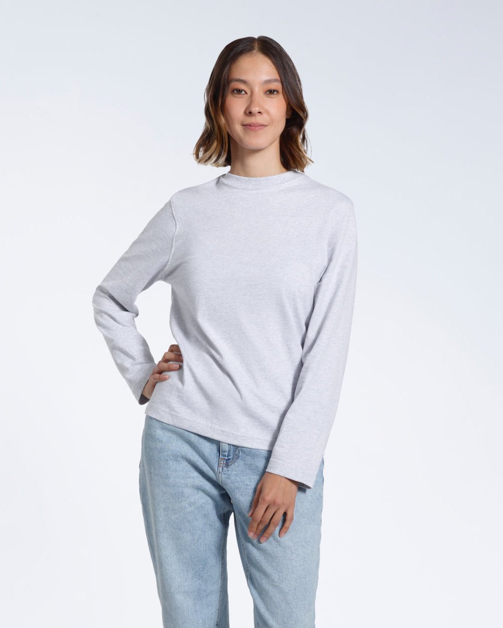 The Long Sleeve Tee – Organic Cotton - Bascora