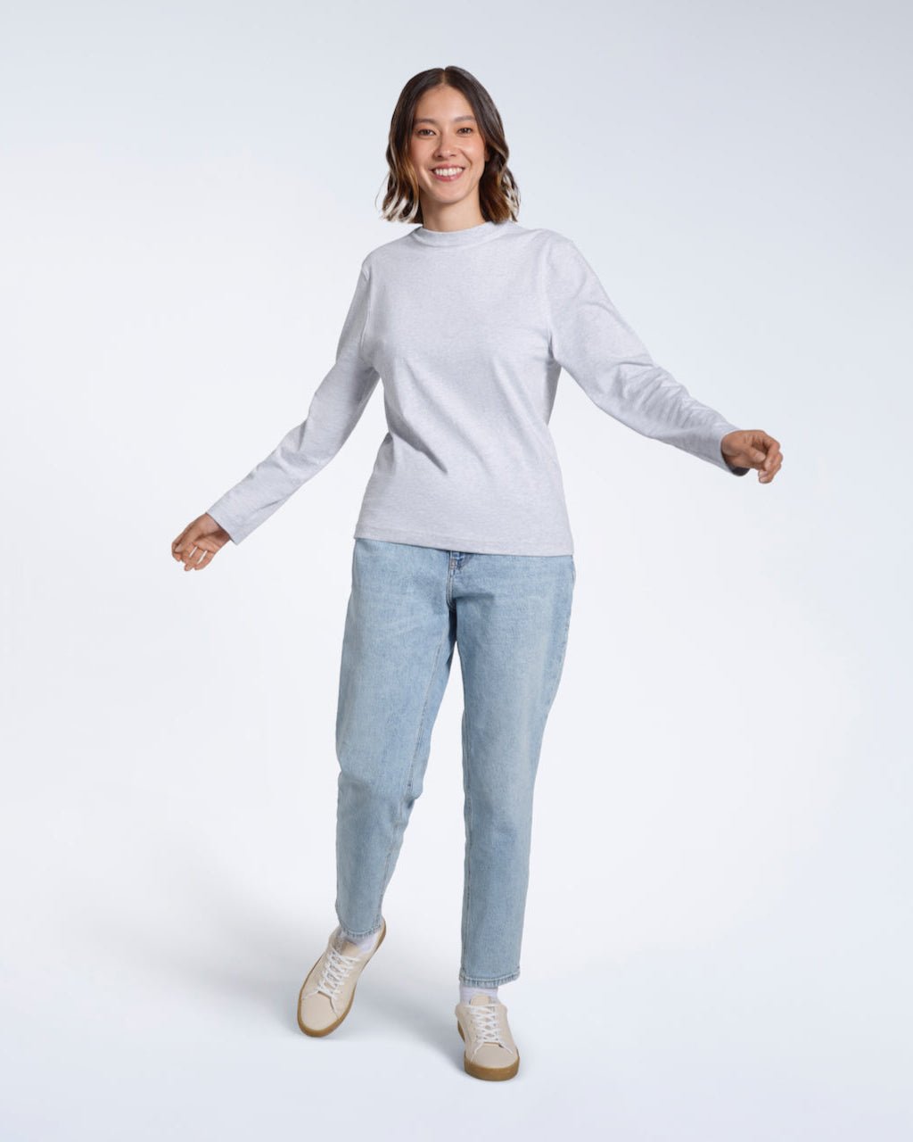 The Long Sleeve Tee – Organic Cotton - Bascora