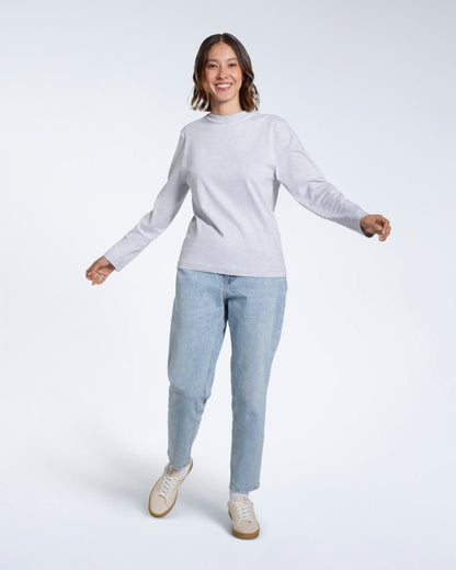 The Long Sleeve Tee – Organic Cotton - Bascora