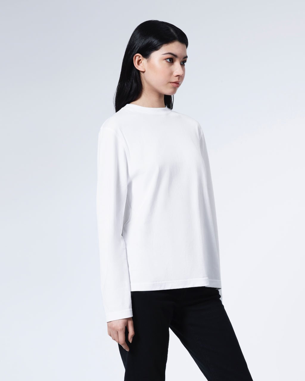 The Long Sleeve Tee – Organic Cotton - Bascora