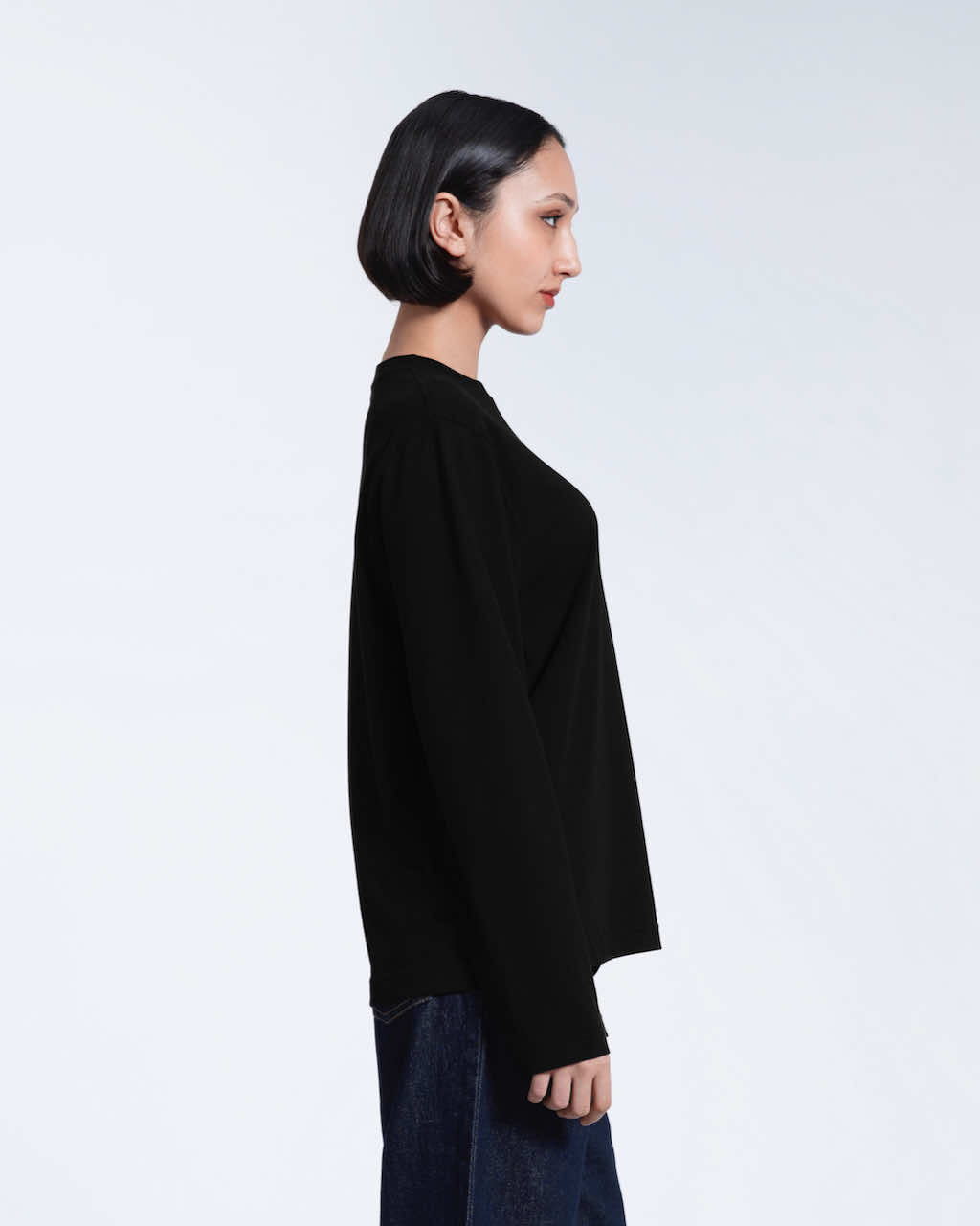 The Long Sleeve Tee – Organic Cotton - Bascora