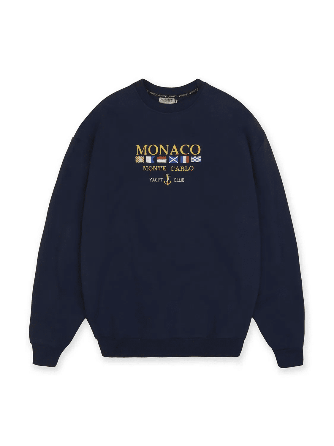 The Navy Monaco Vintage Sweatshirt - Bascora