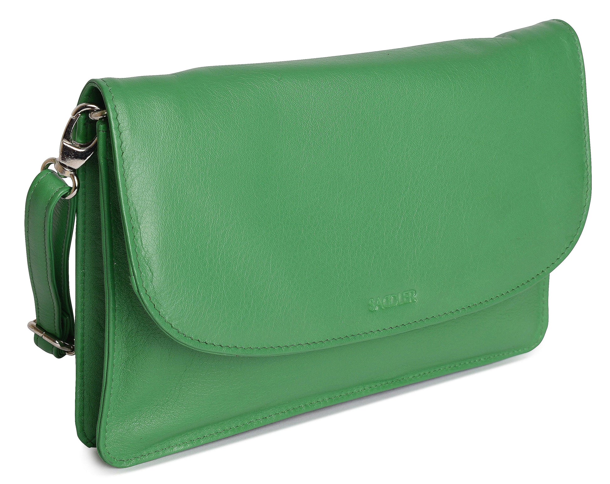 The Olivia Leather Crossbody Bag - Bascora