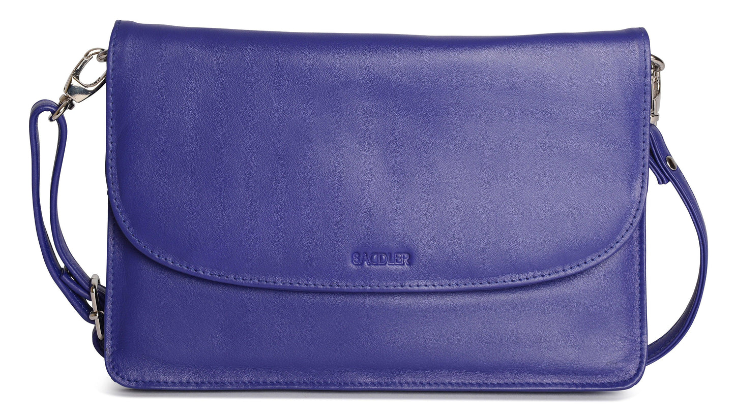 The Olivia Leather Crossbody Bag - Bascora