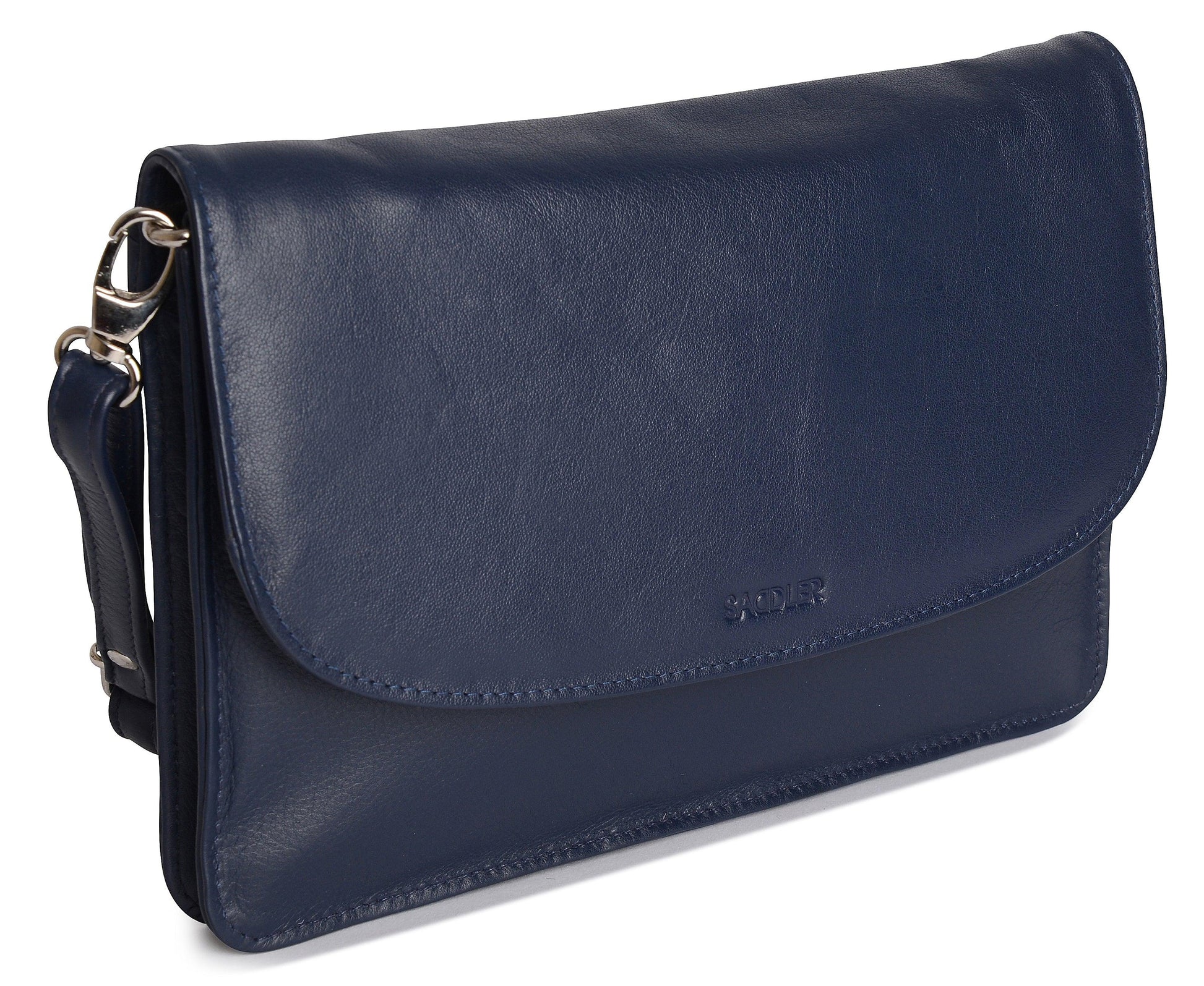 The Olivia Leather Crossbody Bag - Bascora