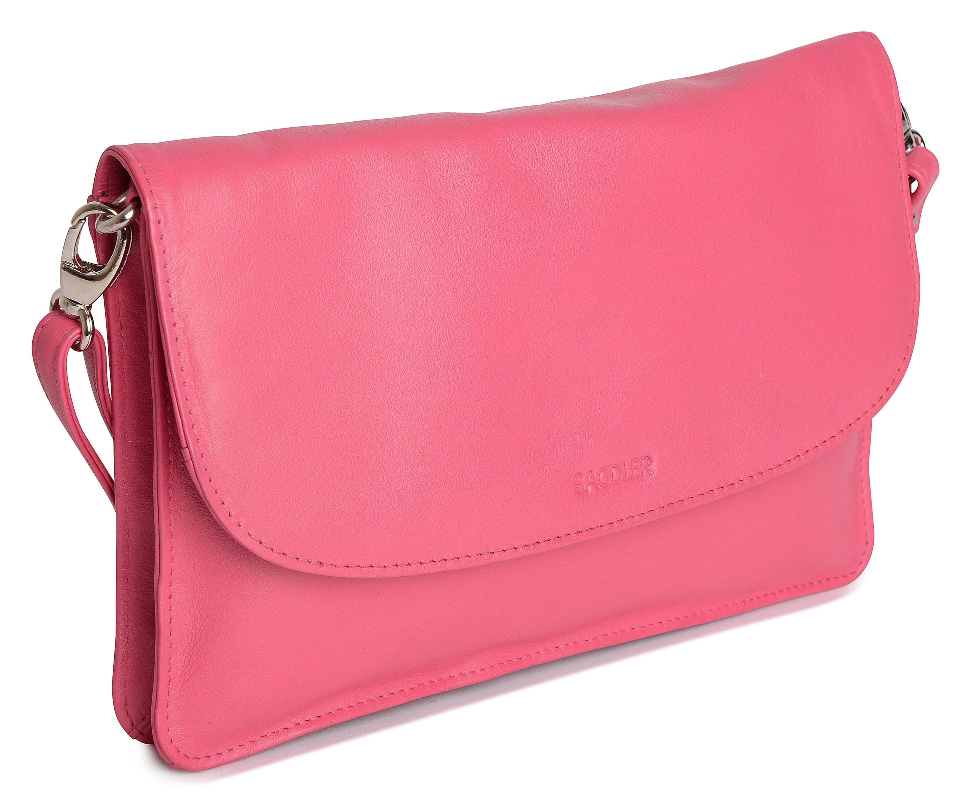 The Olivia Leather Crossbody Bag - Bascora