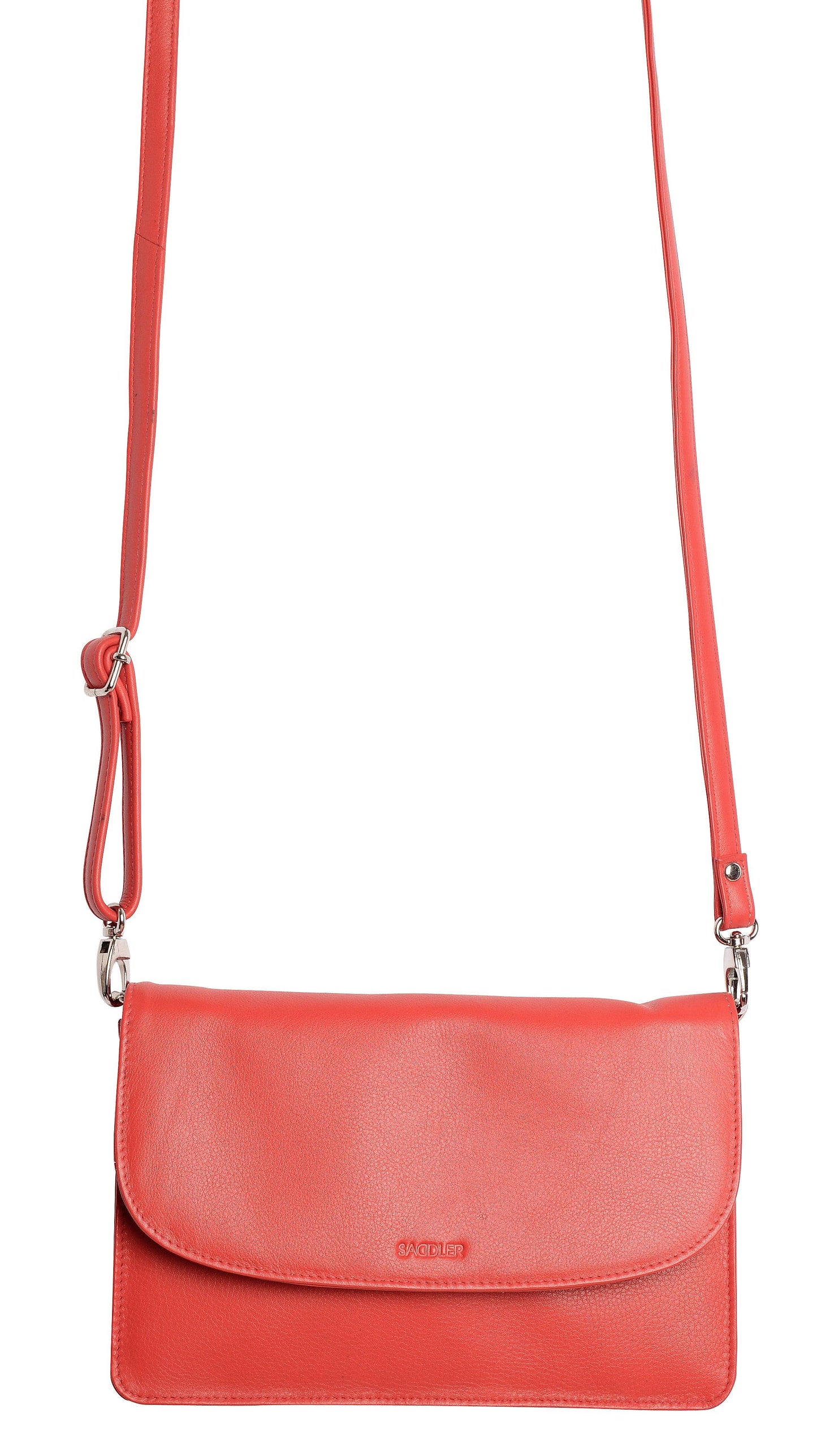 The Olivia Leather Crossbody Bag - Bascora