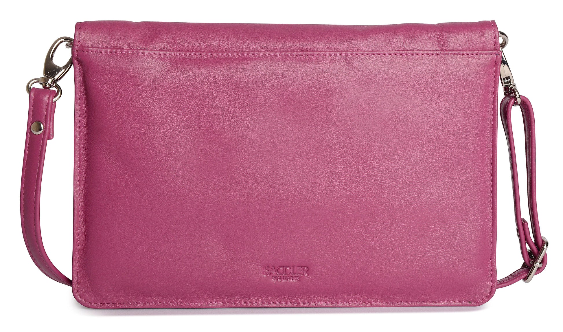 The Olivia Leather Crossbody Bag - Bascora