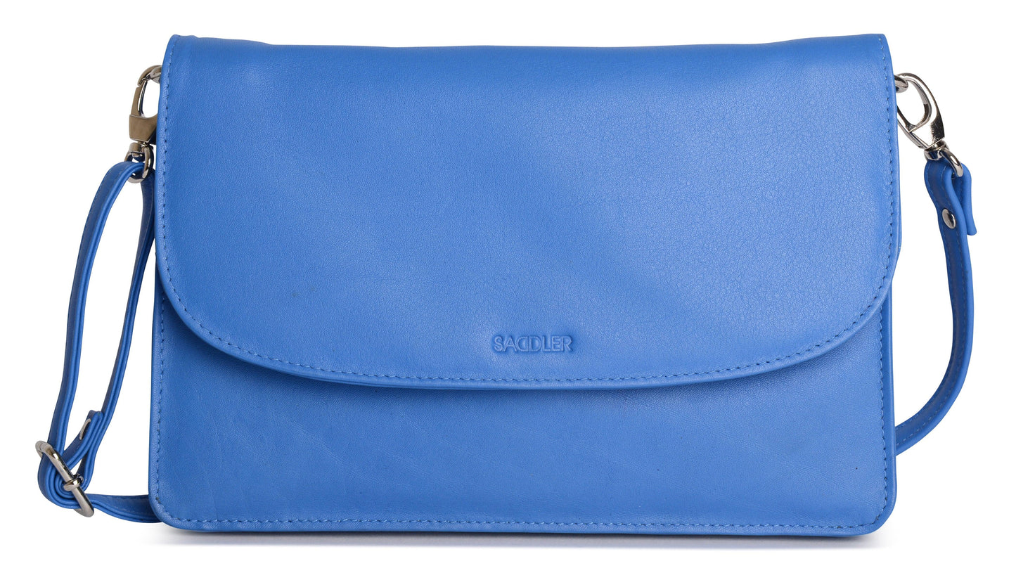 The Olivia Leather Crossbody Bag - Bascora