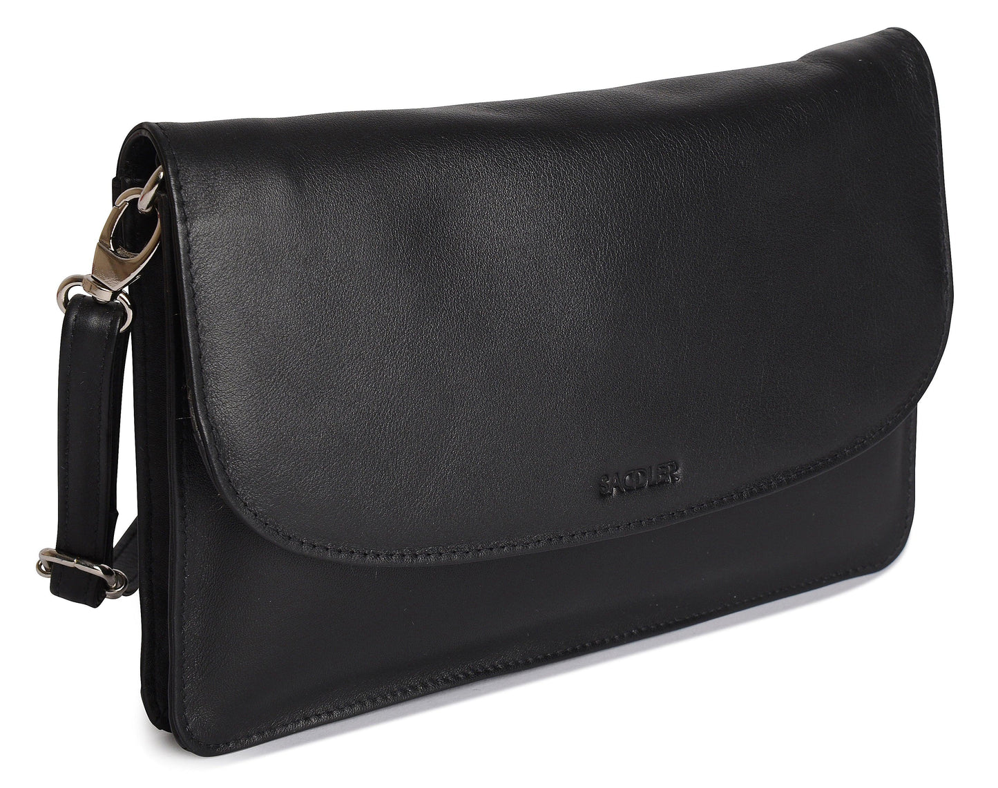 The Olivia Leather Crossbody Bag - Bascora