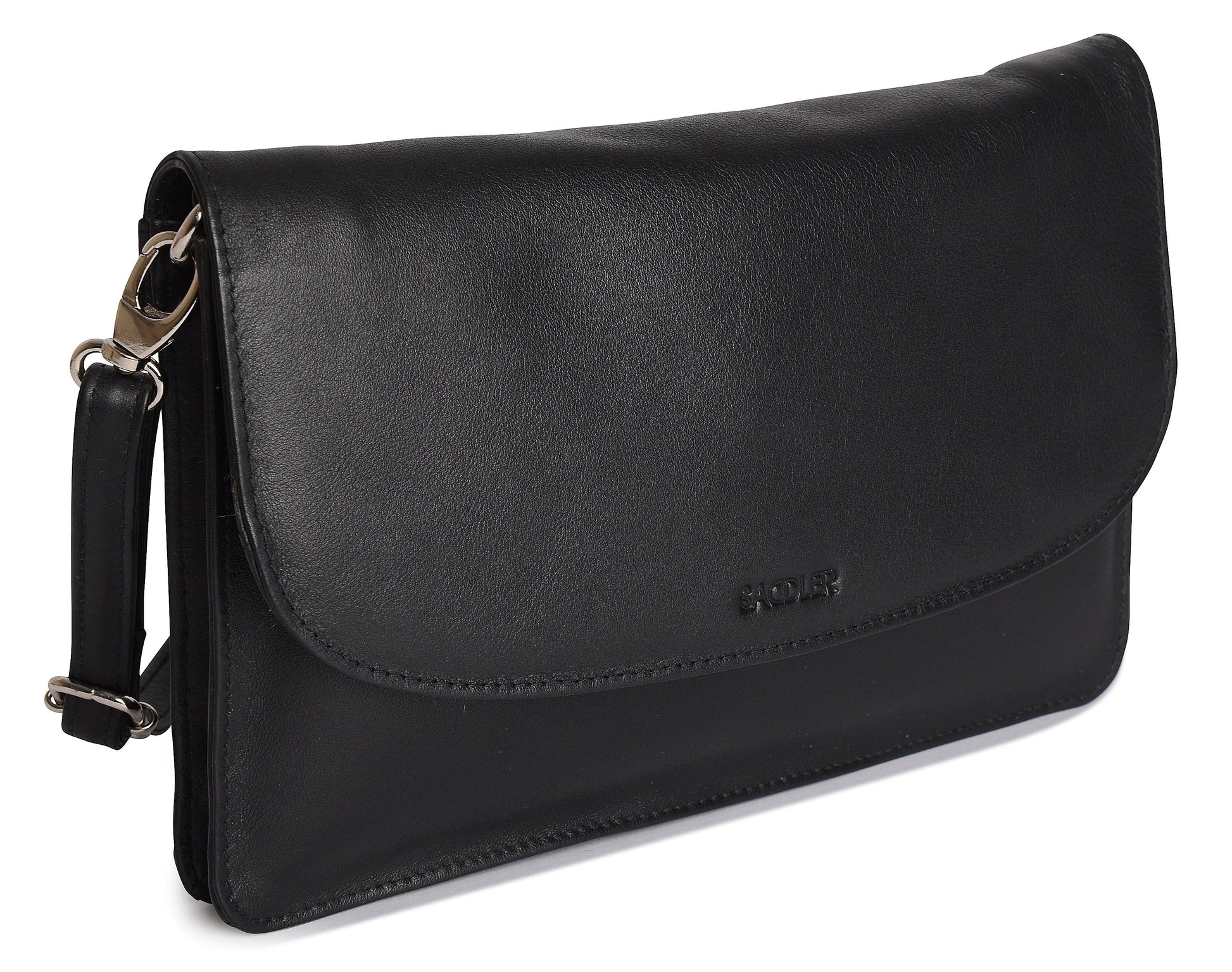 The Olivia Leather Crossbody Bag - Bascora
