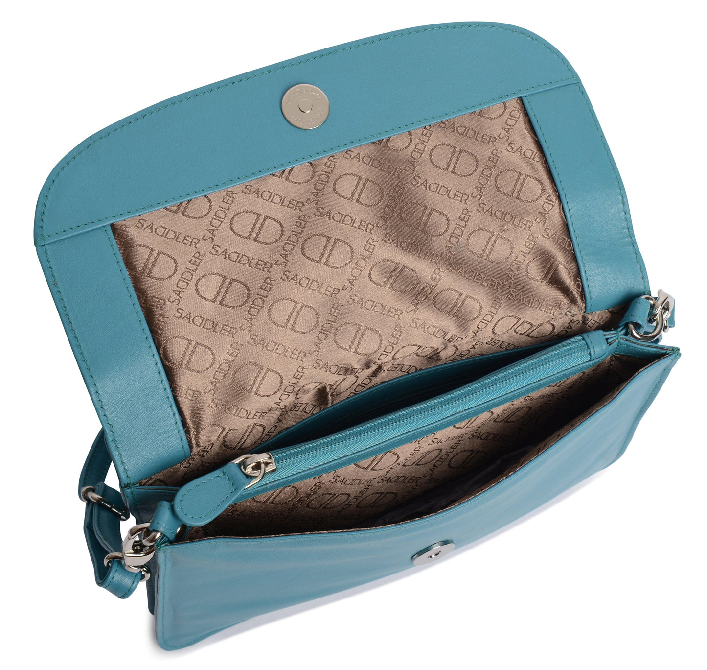 The Olivia Leather Crossbody Bag - Bascora