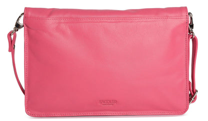The Olivia Leather Crossbody Bag - Bascora