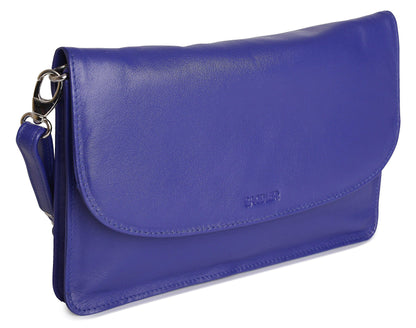 The Olivia Leather Crossbody Bag - Bascora