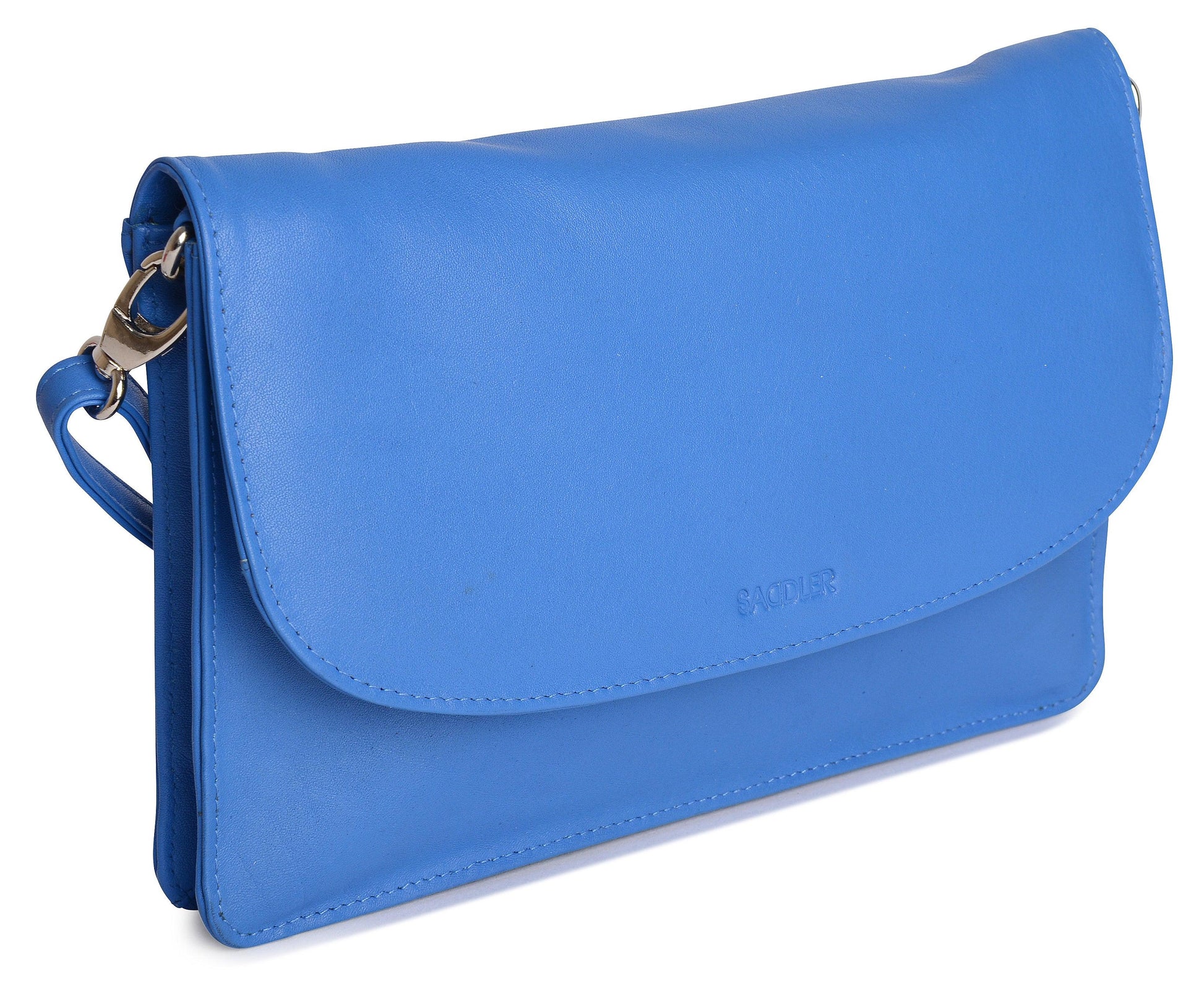 The Olivia Leather Crossbody Bag - Bascora