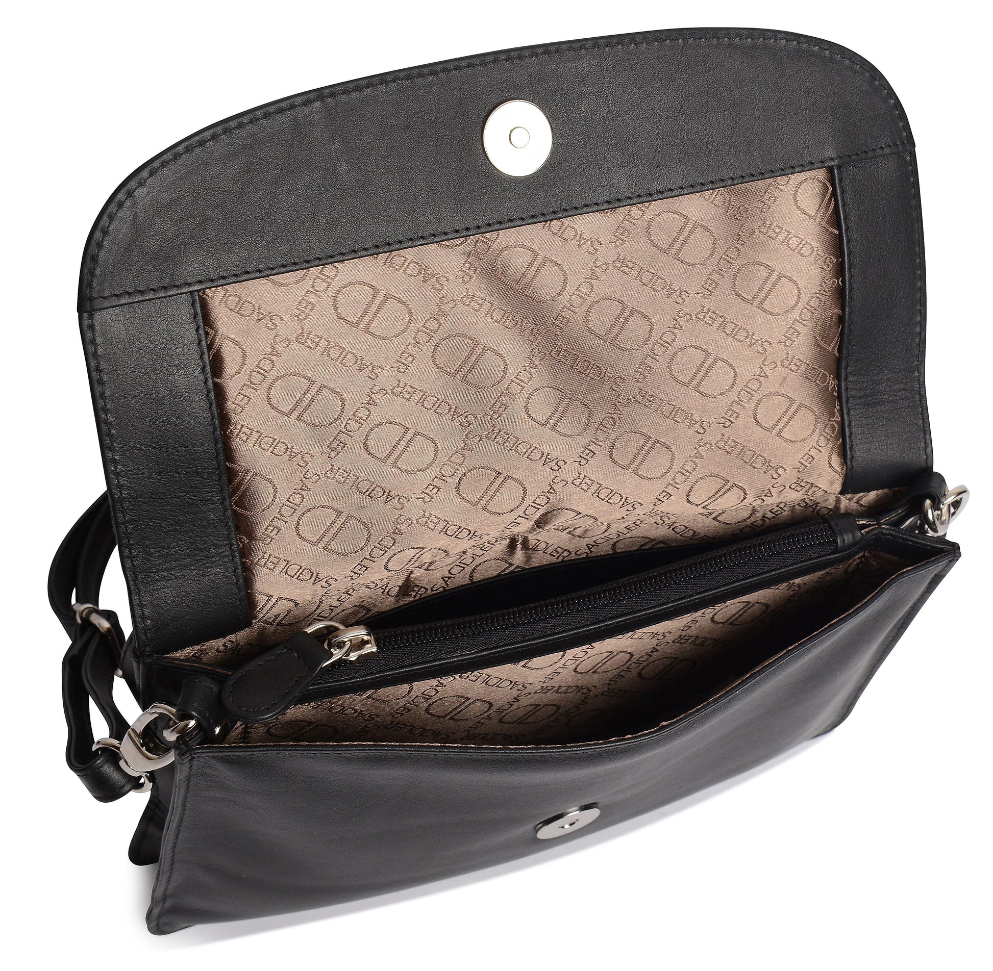 The Olivia Leather Crossbody Bag - Bascora