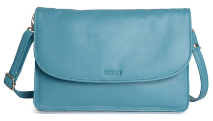 The Olivia Leather Crossbody Bag - Bascora
