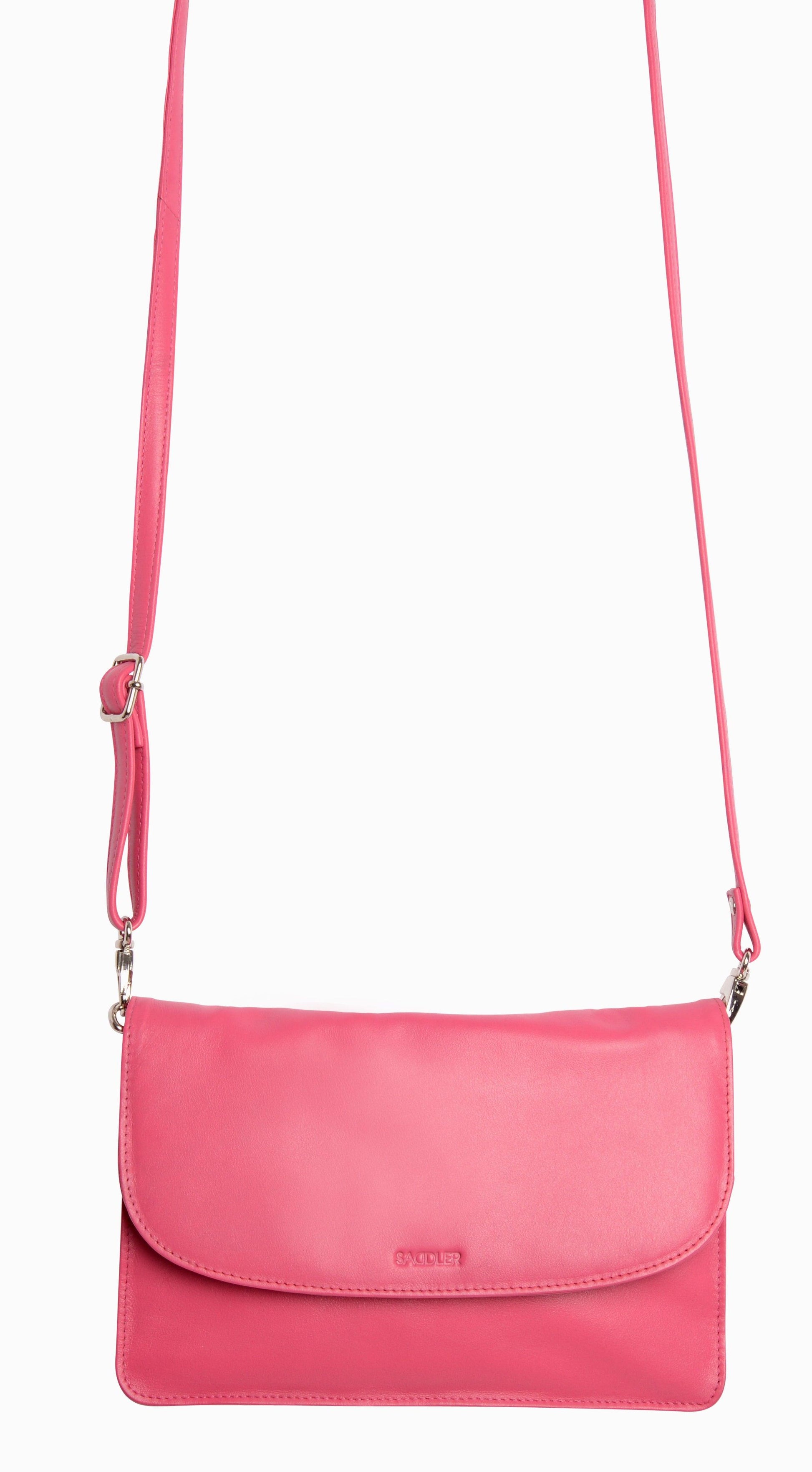 The Olivia Leather Crossbody Bag - Bascora