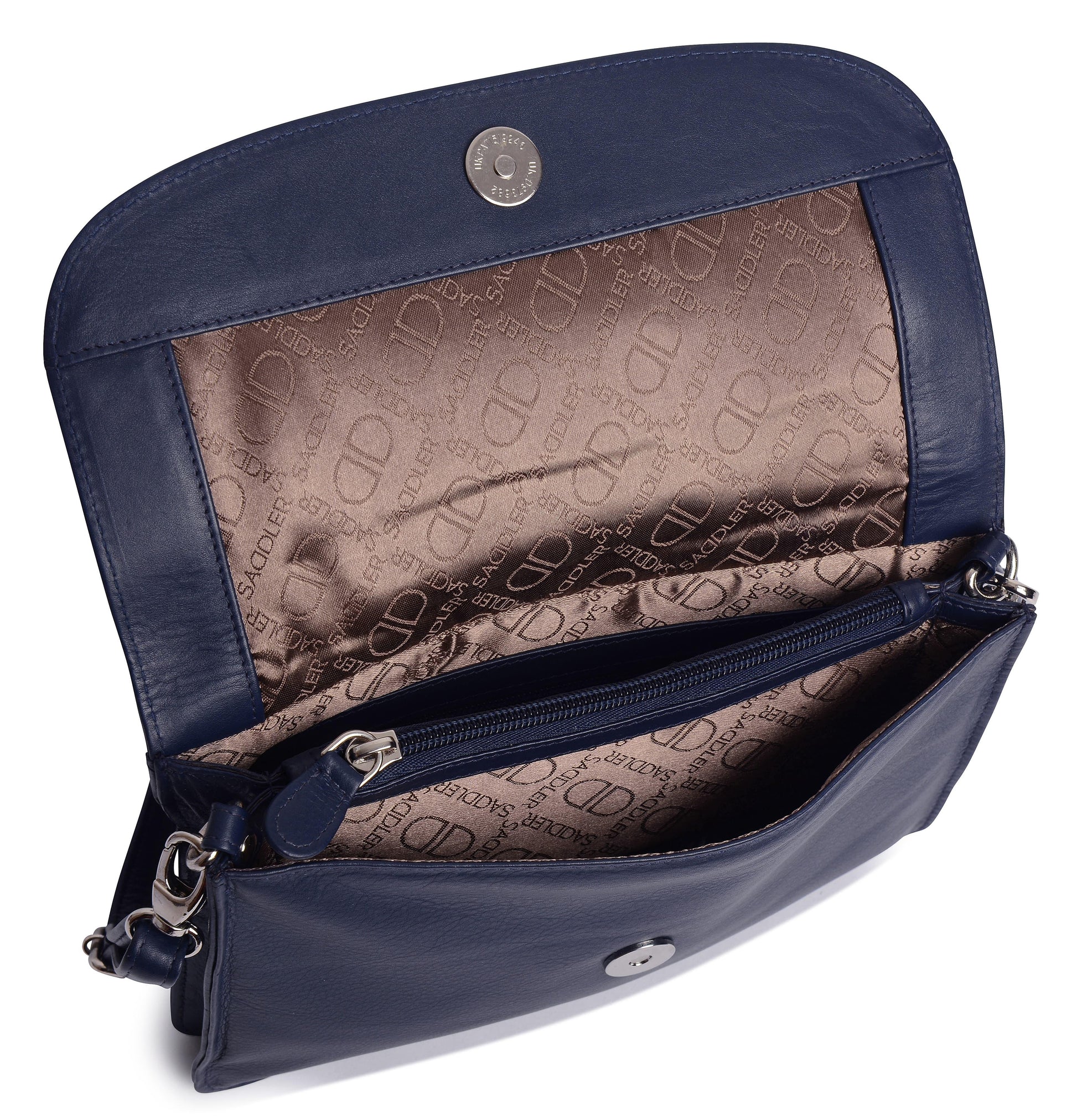 The Olivia Leather Crossbody Bag - Bascora