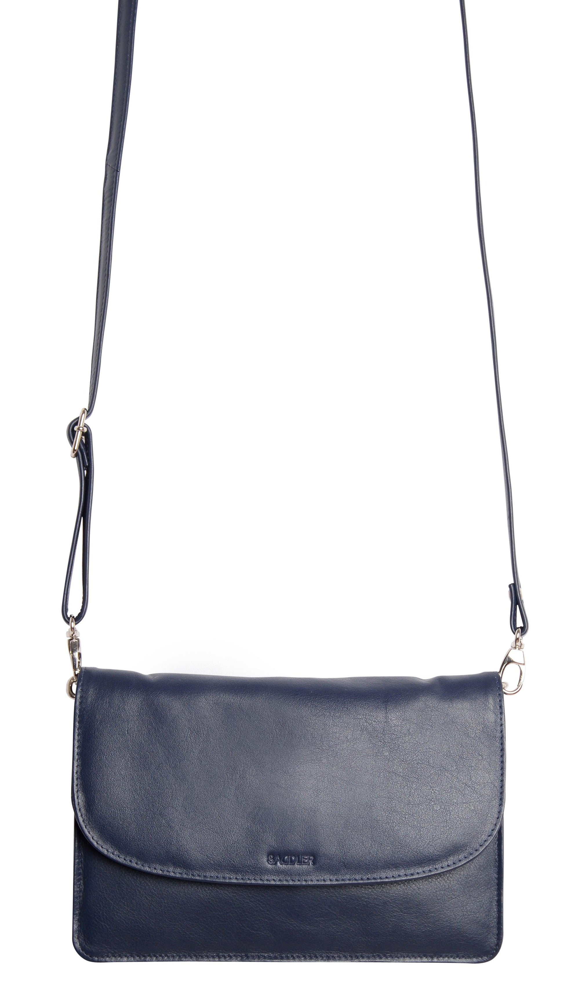 The Olivia Leather Crossbody Bag - Bascora